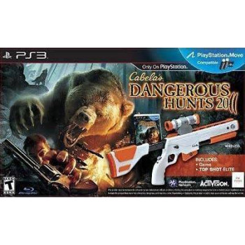 Playstation 3 Cabela's Dangerous Hunts 2011 with Top Shot Elite Open Box - PS3